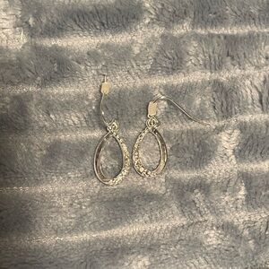 Silver Teardrop Earrings